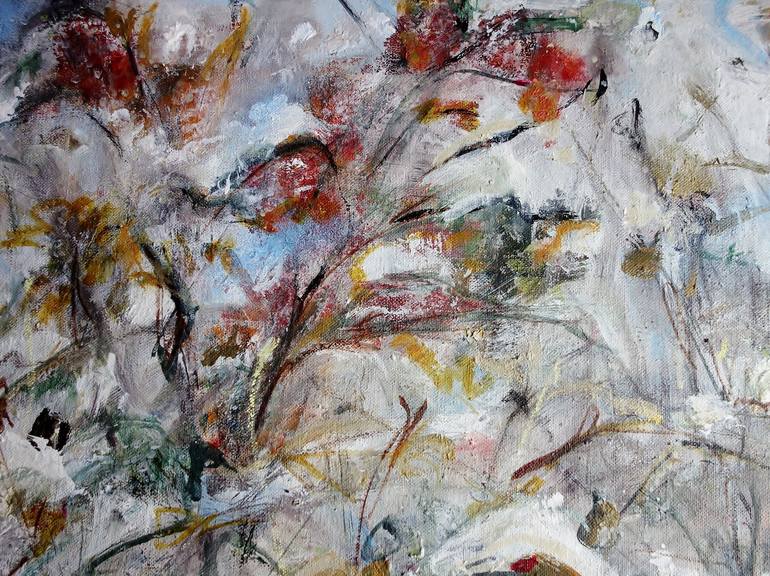 Original Abstract Expressionism Abstract Painting by Emily Puetter