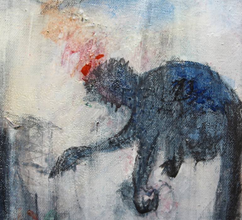 Original Figurative Animal Painting by Emily Puetter