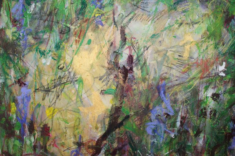 Original Abstract Expressionism Botanic Painting by Emily Puetter