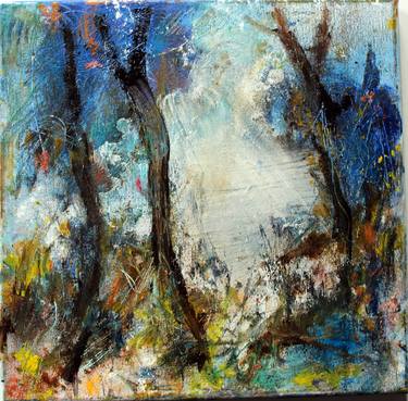 Original Abstract Expressionism Landscape Paintings by Emily Puetter
