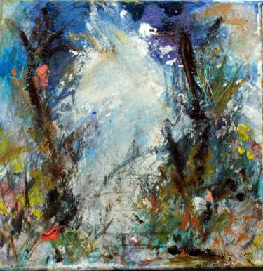 Original Abstract Expressionism Landscape Paintings by Emily Puetter