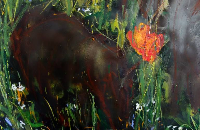 Original Figurative Animal Painting by Emily Puetter