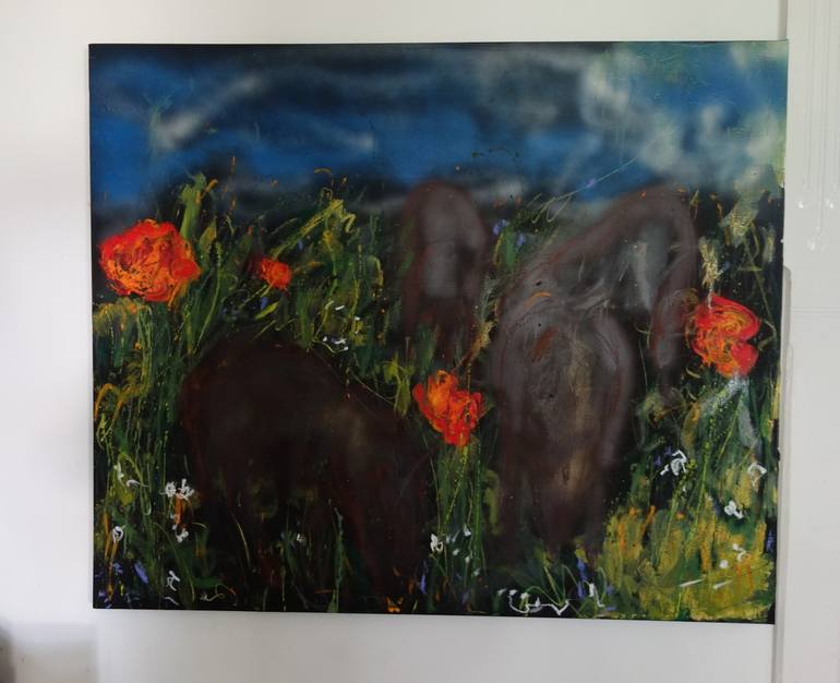 Original Figurative Animal Painting by Emily Puetter