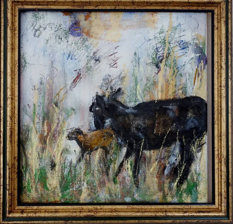 Original Animal Painting by Emily Puetter