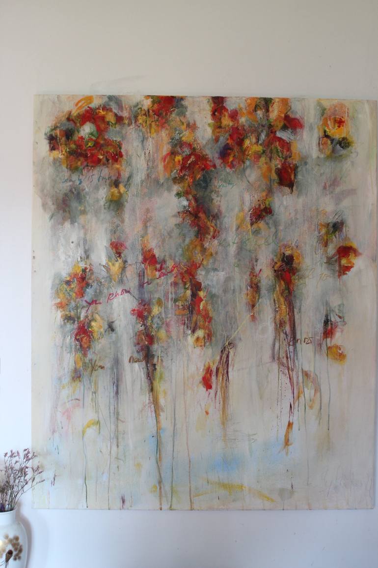 Original Abstract Expressionism Nature Painting by Emily Puetter