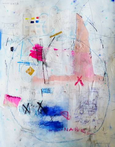 Original Abstract Drawing by Kati Bremme