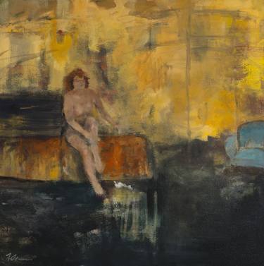 Original Expressionism Nude Paintings by Tracy Ostmann Haschke