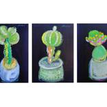 Original Oil on Canvas, Triptych 