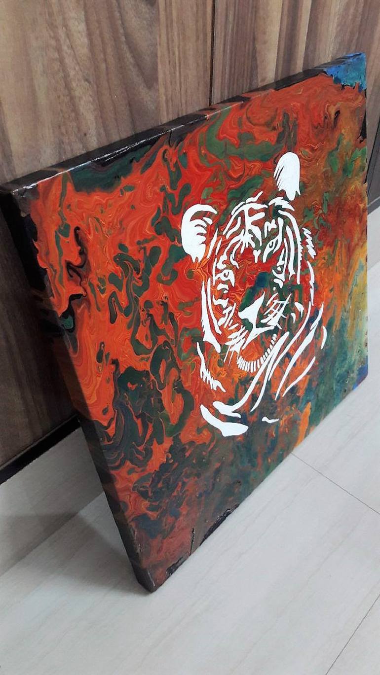 Original Abstract Painting by Sheba Jacob
