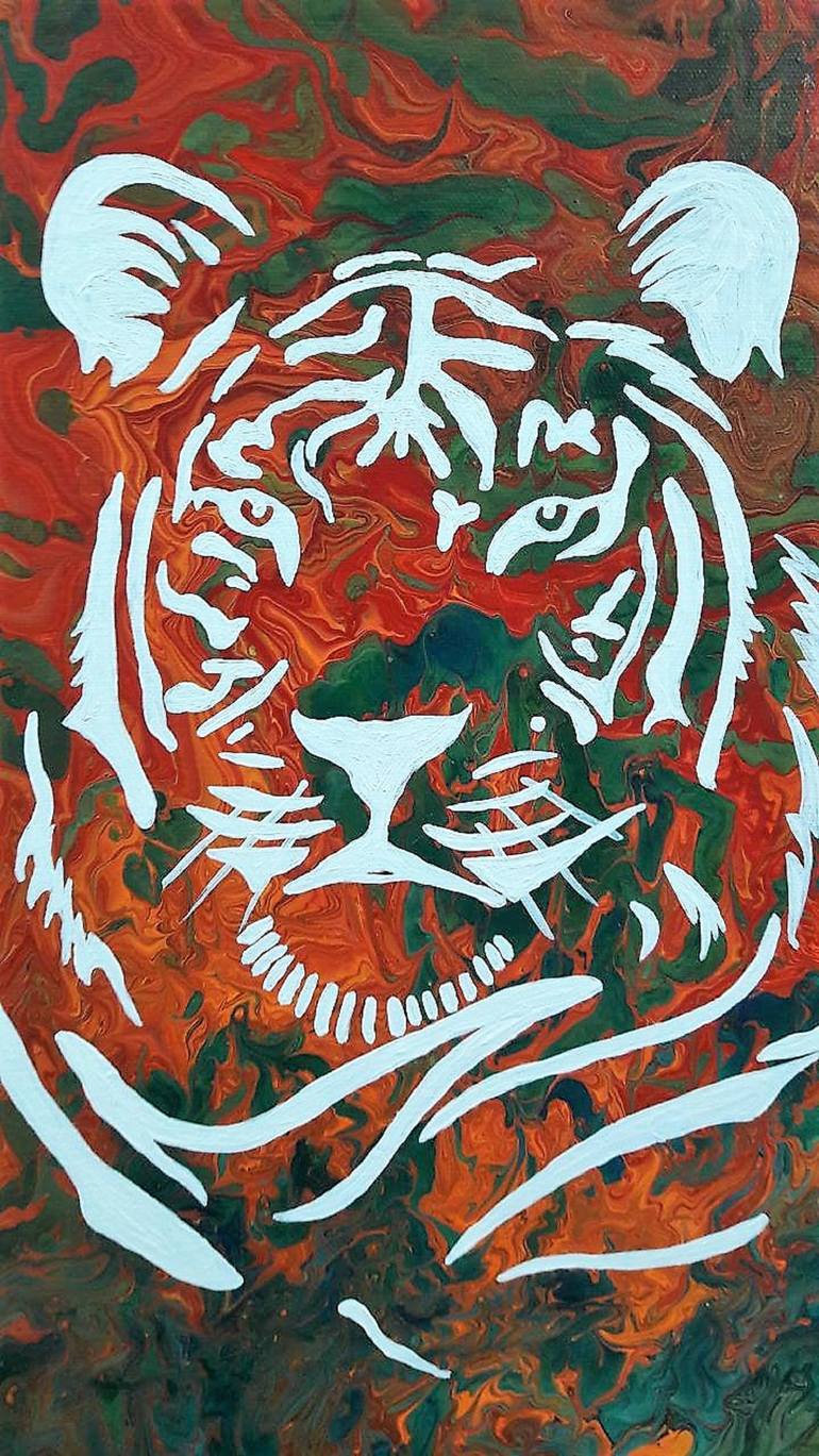 Original Abstract Painting by Sheba Jacob