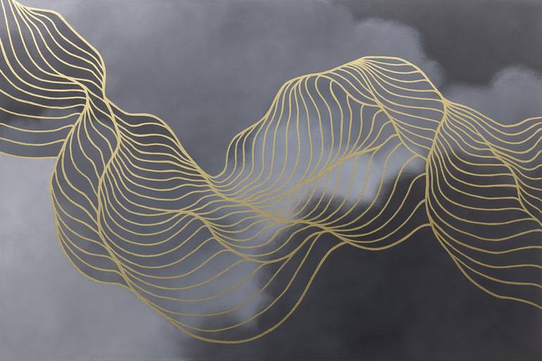 Original Painterly Abstraction Abstract Paintings by Tracie Cheng