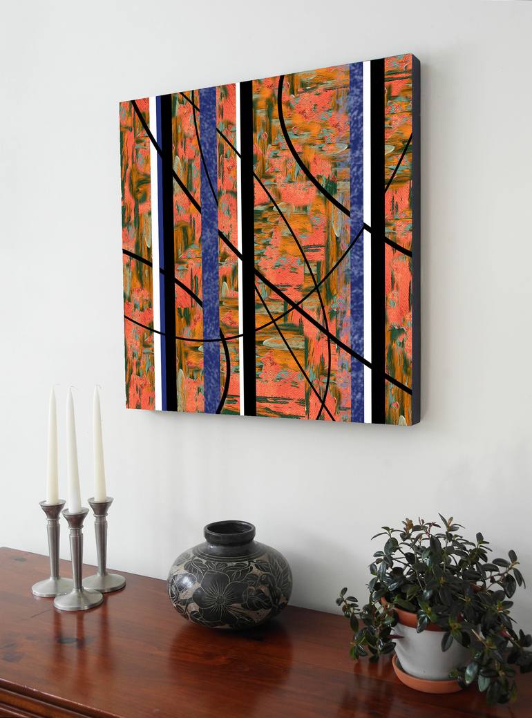 Original Abstract Painting by David Skillicorn