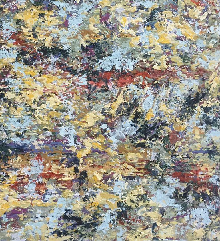 Original Abstract Expressionism Abstract Painting by David Skillicorn