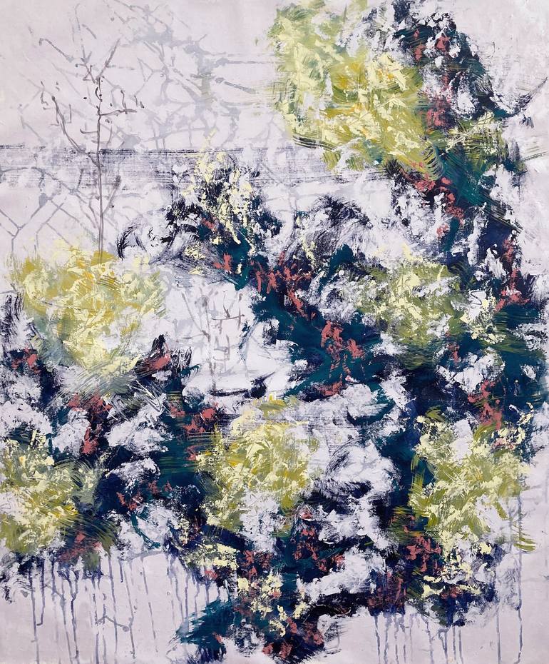 Original Abstract Expressionism Abstract Paintings by David Skillicorn