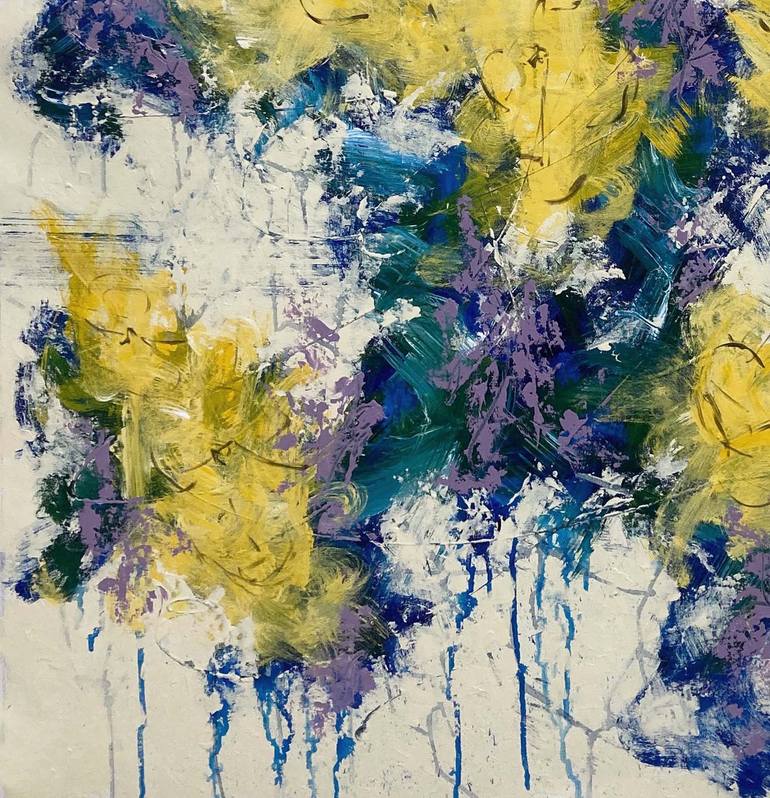 Original Abstract Expressionism Abstract Painting by David Skillicorn