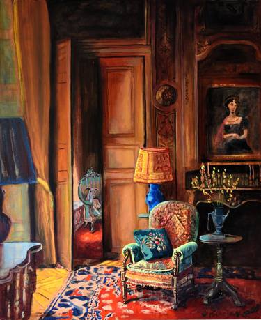 Print of Figurative Home Paintings by Mieke Jonker