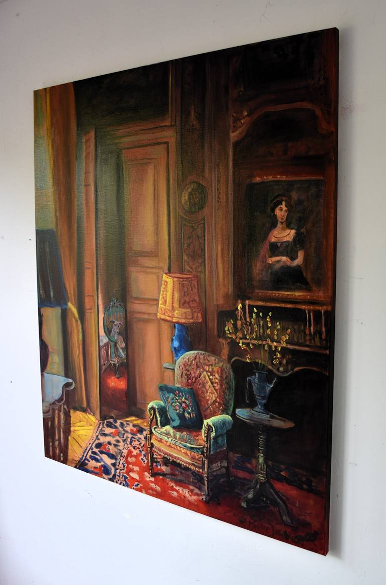 Original Figurative Home Painting by Mieke Jonker