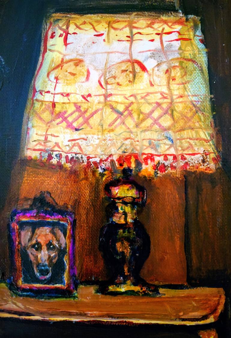 Original Figurative Home Painting by Mieke Jonker