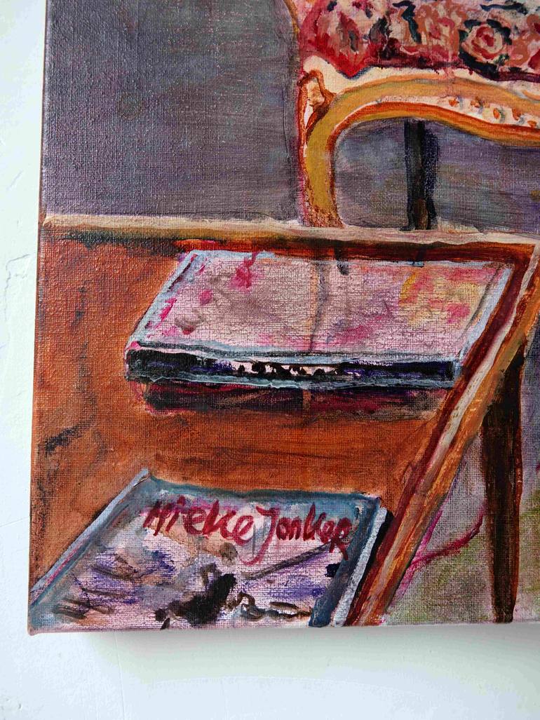 Original Baroque Home Painting by Mieke Jonker