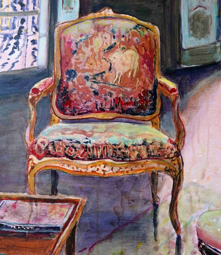 Original Baroque Home Painting by Mieke Jonker