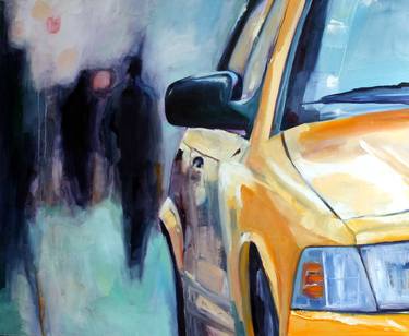 Print of Automobile Paintings by Mieke Jonker