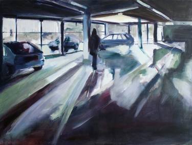 Print of Figurative Automobile Paintings by Mieke Jonker