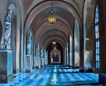 Print of Figurative Architecture Paintings by Mieke Jonker