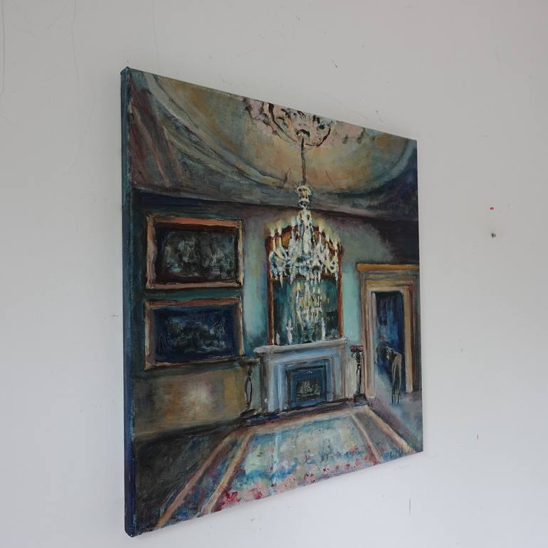 Original Interiors Painting by Mieke Jonker