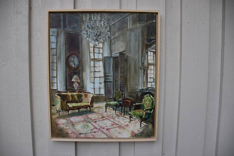 Original Interiors Painting by Mieke Jonker