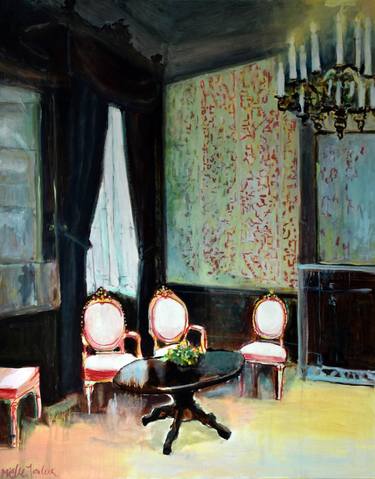 Original Interiors Paintings by Mieke Jonker