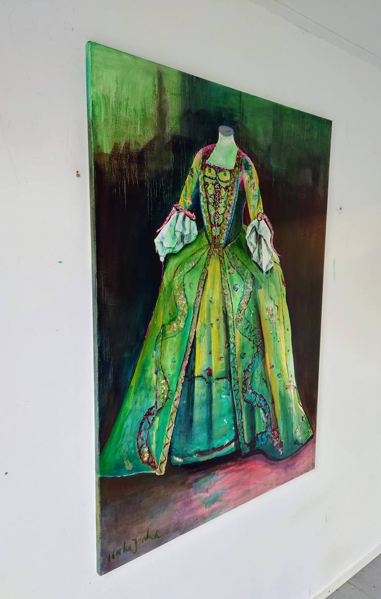 Original Figurative Fashion Painting by Mieke Jonker
