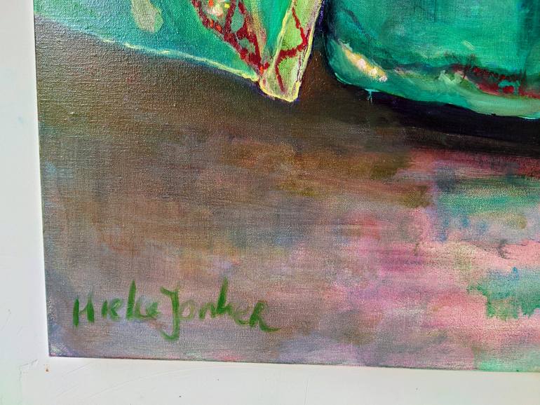 Original Figurative Fashion Painting by Mieke Jonker