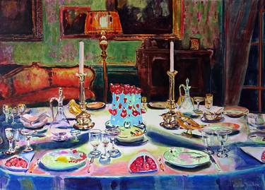 Original Fine Art Food & Drink Paintings by Mieke Jonker