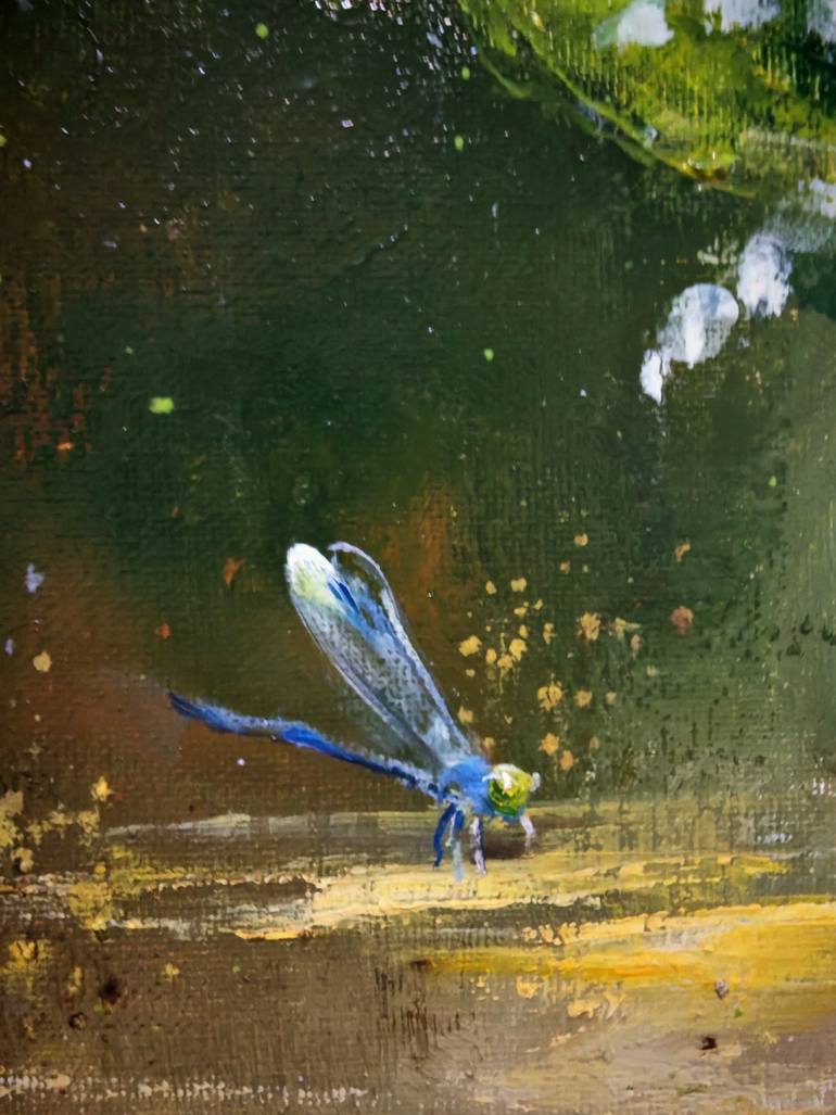 Original Expressionism Botanic Painting by Galina Kolomenskaya