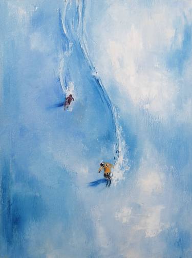 Print of Sport Paintings by Galina Kolomenskaya