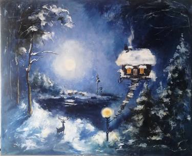 Original Impressionism Fantasy Paintings by Galina Kolomenskaya