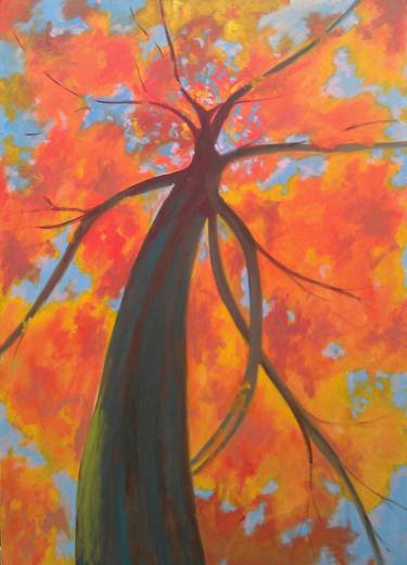 Print of Figurative Tree Paintings by Piotr Wolodkowicz