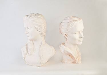 Print of People Sculpture by Monika Jenowein