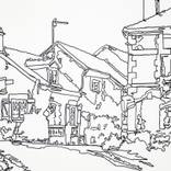 Untitled (Village in Bourgogne) by Anastasia Parmson