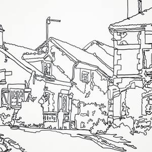 Untitled (Village in Bourgogne)
