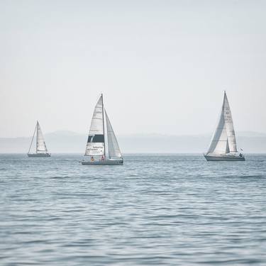 Original Fine Art Sailboat Photography by Jennifer Vahlbruch