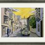 Art Deco Totnes Framed Painting