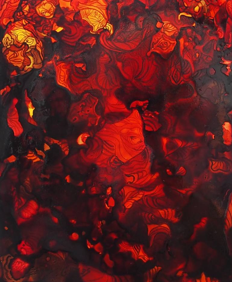 Original Abstract Painting by Emma Childs