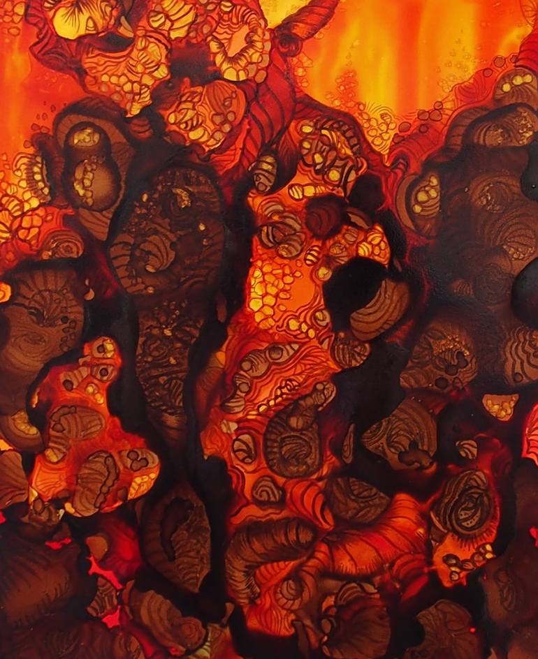 Original Abstract Painting by Emma Childs