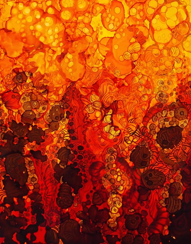 Original Abstract Painting by Emma Childs