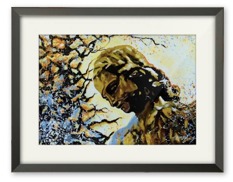 Original Figurative Religion Painting by Emma Childs