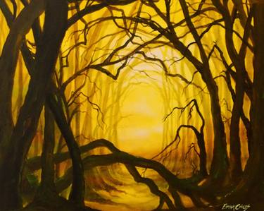 Original Tree Paintings by Emma Childs