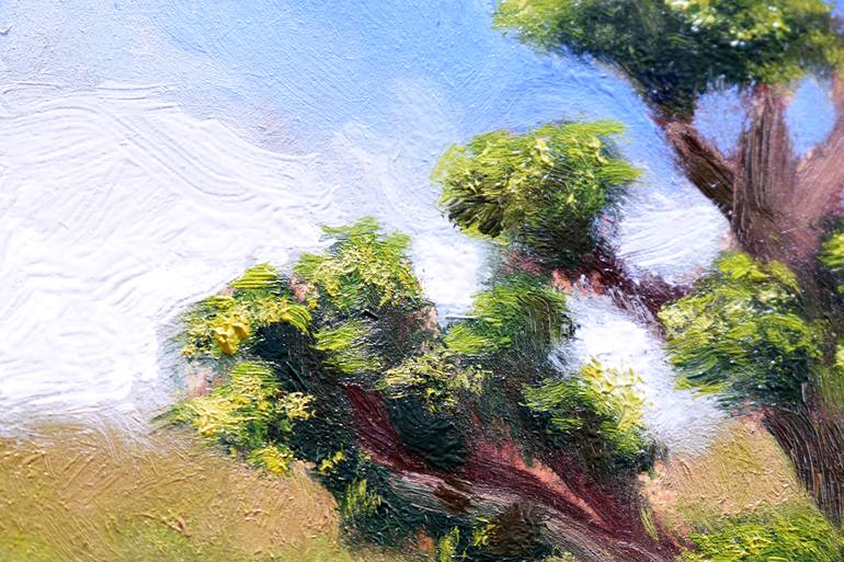 Original Figurative Landscape Painting by Daam Lô