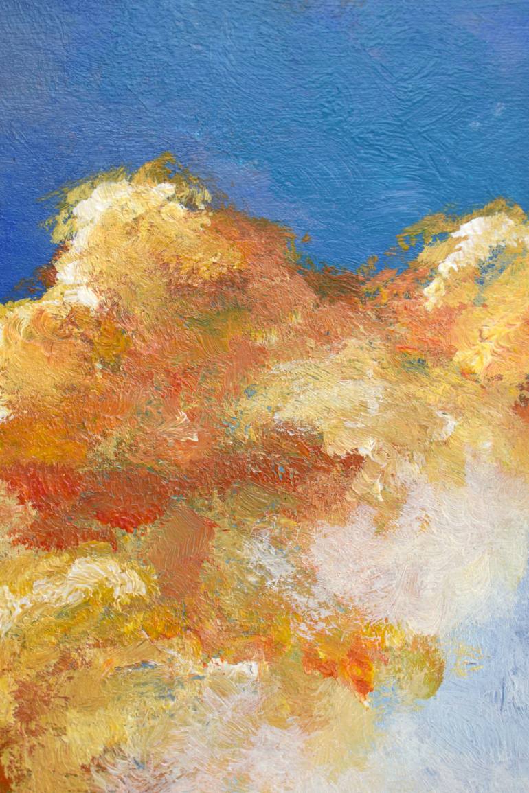 Original Color Field Painting Abstract Painting by Daam Lô