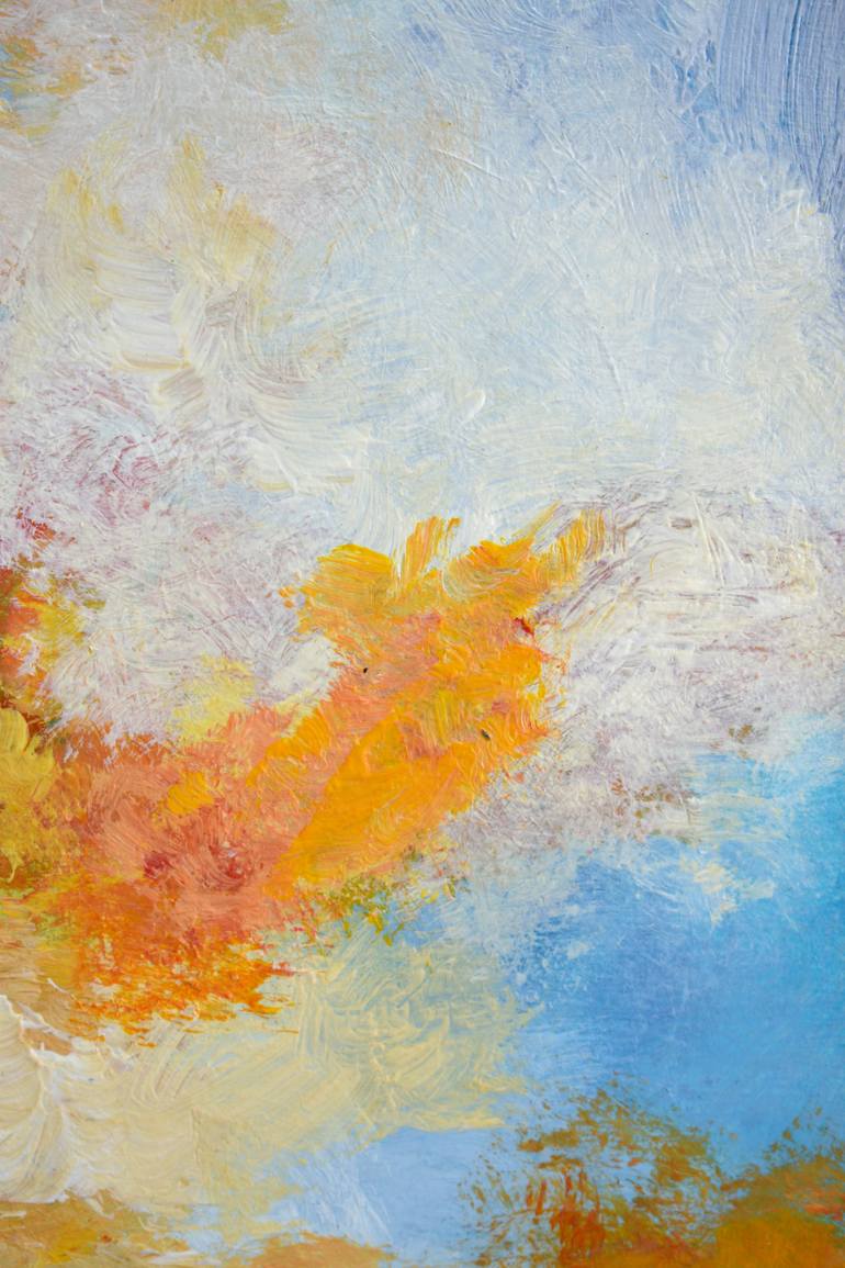 Original Color Field Painting Abstract Painting by Daam Lô
